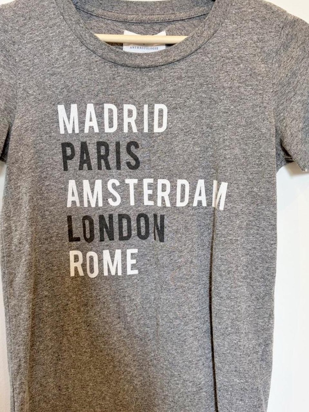 Sol Angeles x Anthropologie Iconic cities Crewneck Short Sleeve Tee shirt - Picture 2 of 4